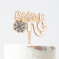 Custom One Snowflake Cake Topper