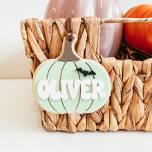Load image into Gallery viewer, 3D Pumpkin Tag