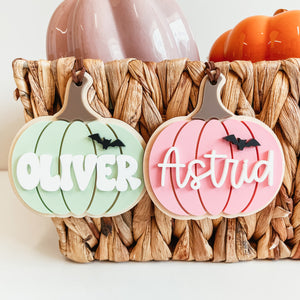 3D Pumpkin Tag
