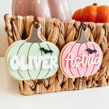 Load image into Gallery viewer, 3D Pumpkin Tag