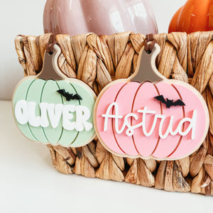 3D Pumpkin Tag