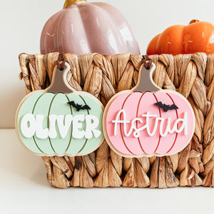 3D Pumpkin Tag
