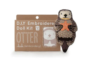 DIY Embroidered Doll Kit