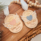 A Piece Of My Heart Lives In Heaven 3D Wooden Christmas Ornament