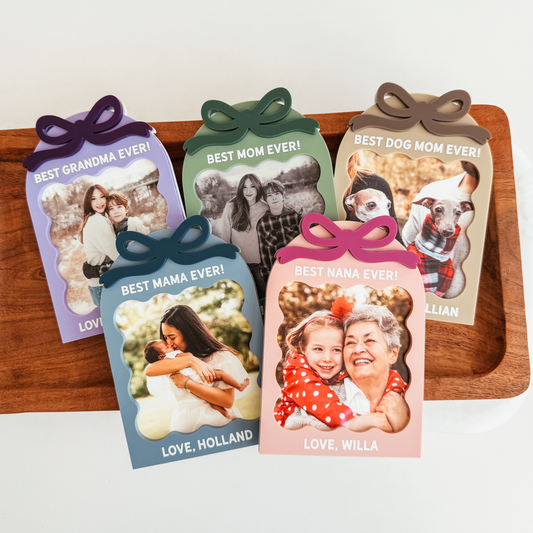 Acrylic Bow Arch Photo Magnet