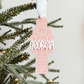 Nutcracker Christmas Ornament or Stocking Name Tag