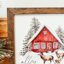 Load image into Gallery viewer, All Is Calm Christmas Sign