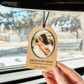 Arch 3D Rearview Mirror Charm (Wood or White Acrylic)