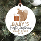 Baby's First Christmas Ornament V3 | Boho Collection