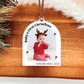 Baby's First Christmas Arch Photo Ornament