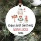 Baby's First Christmas Ornament | Six Images To Choose From