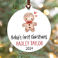 Baby's First Christmas Ornament | Gingerbread