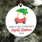 Baby's First Christmas Ornament | Red Car