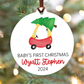 Baby's First Christmas Ornament | Red Car