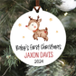 Baby's First Christmas Ornament | Reindeer