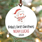 Baby's First Christmas Ornament | Snowman