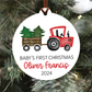 Baby's First Christmas Ornament | Red Tractor