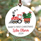 Baby's First Christmas Ornament | Train