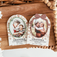 Printed Pattern Arch Photo Magnet (Multiple Styles)