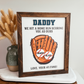 Personalized Baseball Sign