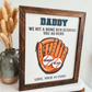 Personalized Baseball Sign