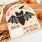 Bat and Moon Halloween Countdown Sign