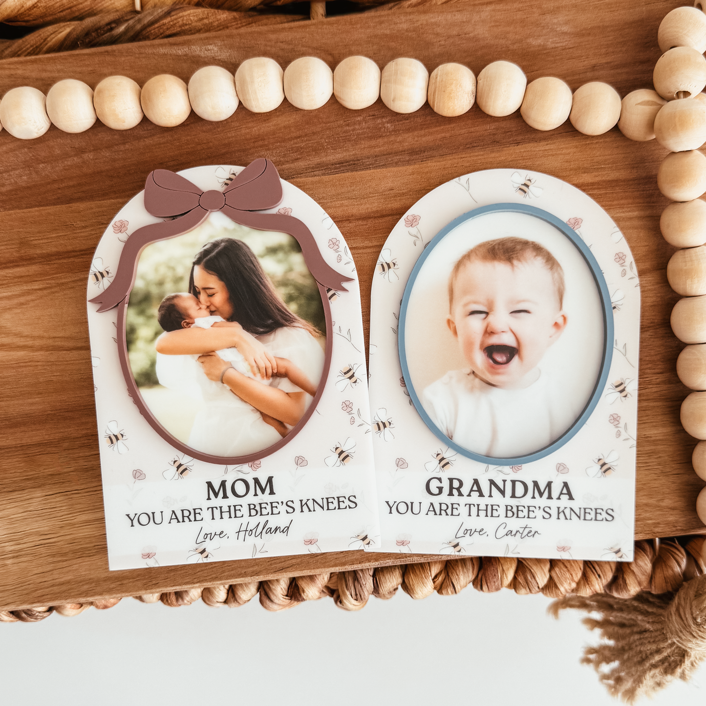Printed Pattern Arch Photo Magnet (Multiple Styles)