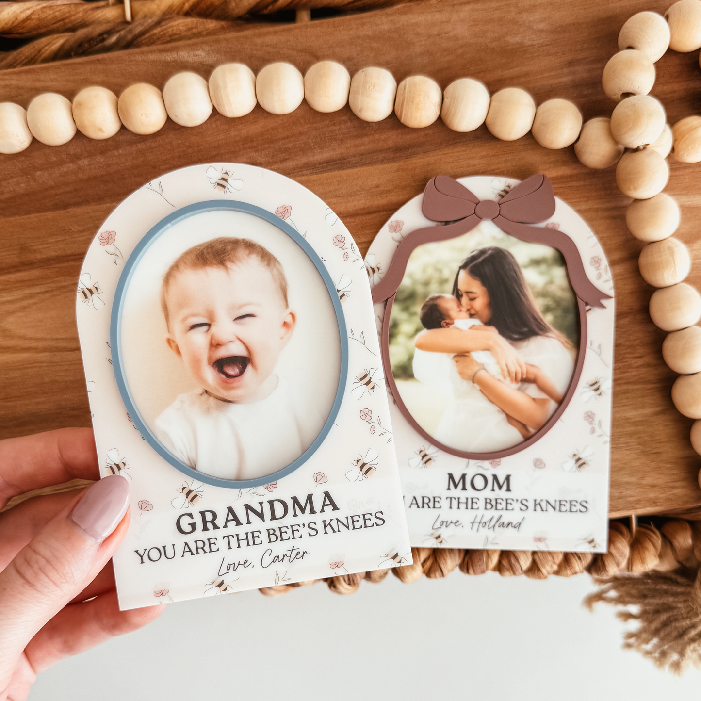 Printed Pattern Arch Photo Magnet (Multiple Styles)