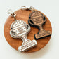 Personalized Best Dad/Grandpa Award Keychain