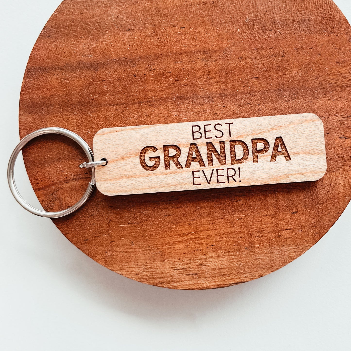 Best Grandpa Ever Keychain
