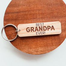 Load image into Gallery viewer, Best Grandpa Ever Keychain