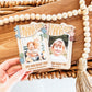 Pennant Flag Floral Photo Magnet