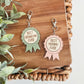 Personalized Mom/Grandma Award Ribbon Keychain