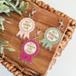 Personalized Mom/Grandma Award Ribbon Keychain