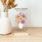 Mom's/Grandma's/Custom Birth Flower Bouquet Acrylic Plaque V2
