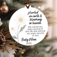 Blooming In Heaven Christmas Ornament
