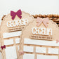 First And Last Day Of School Sign | Bows