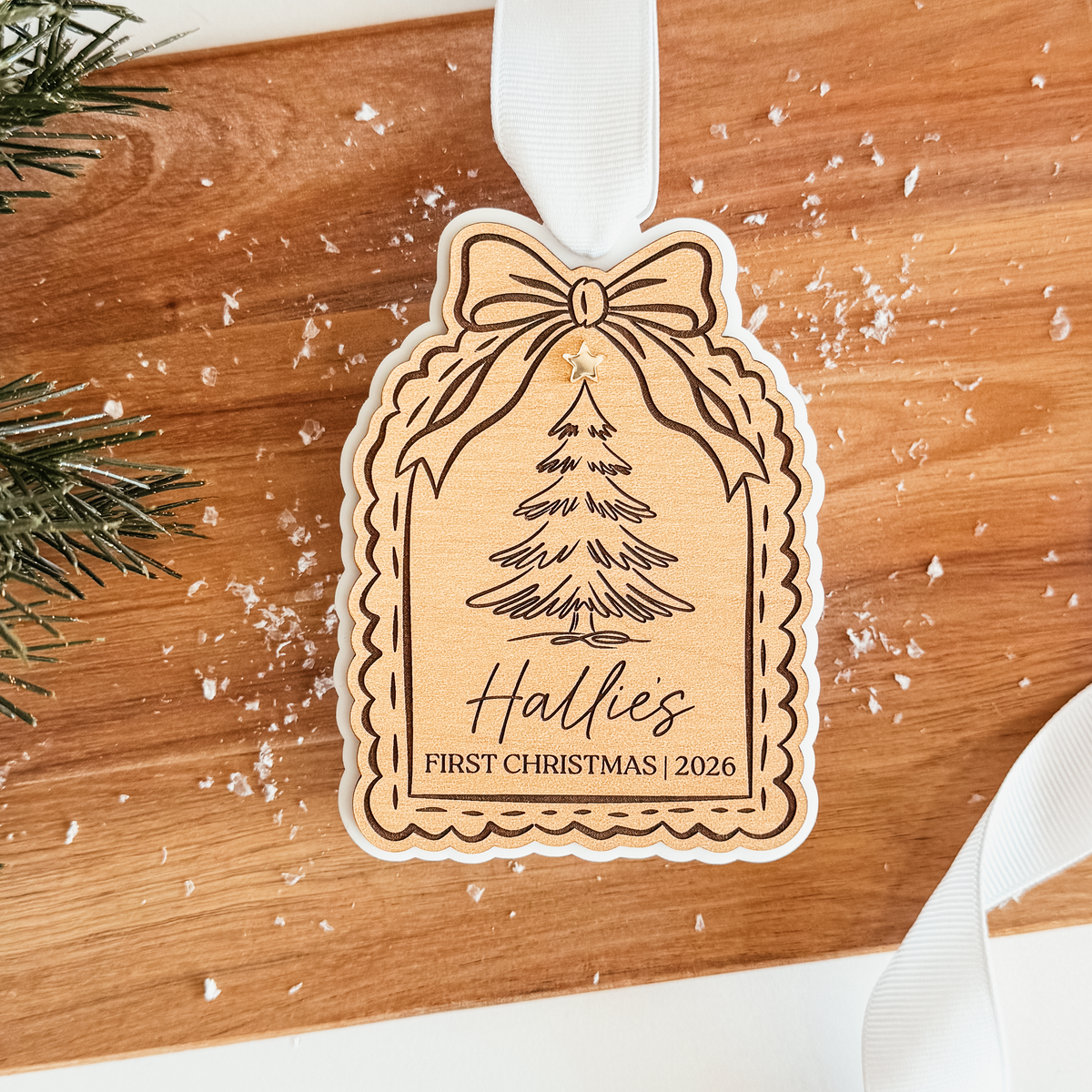 Vintage Inspired Arch Ornament