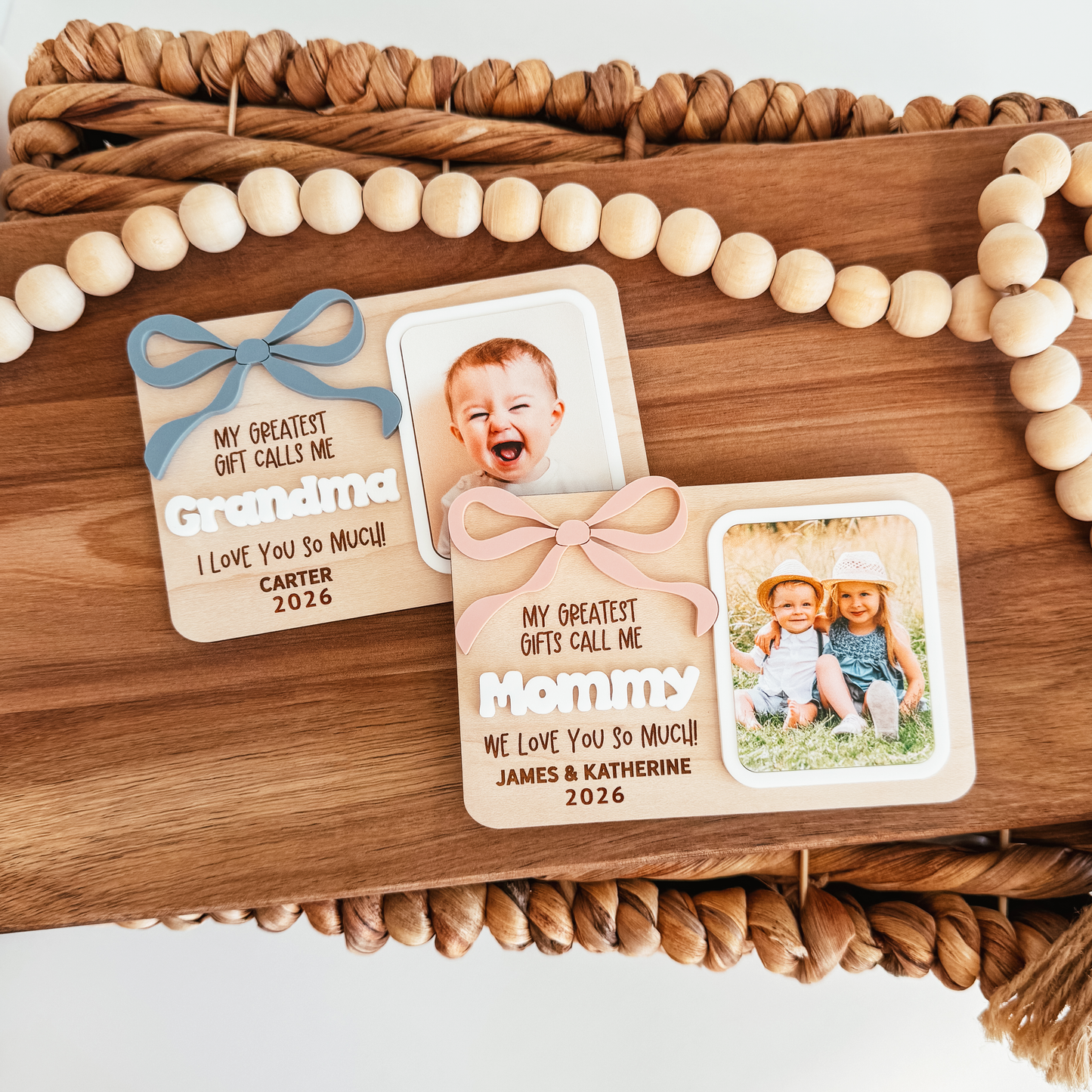 Greatest Gift Bow Photo Magnet