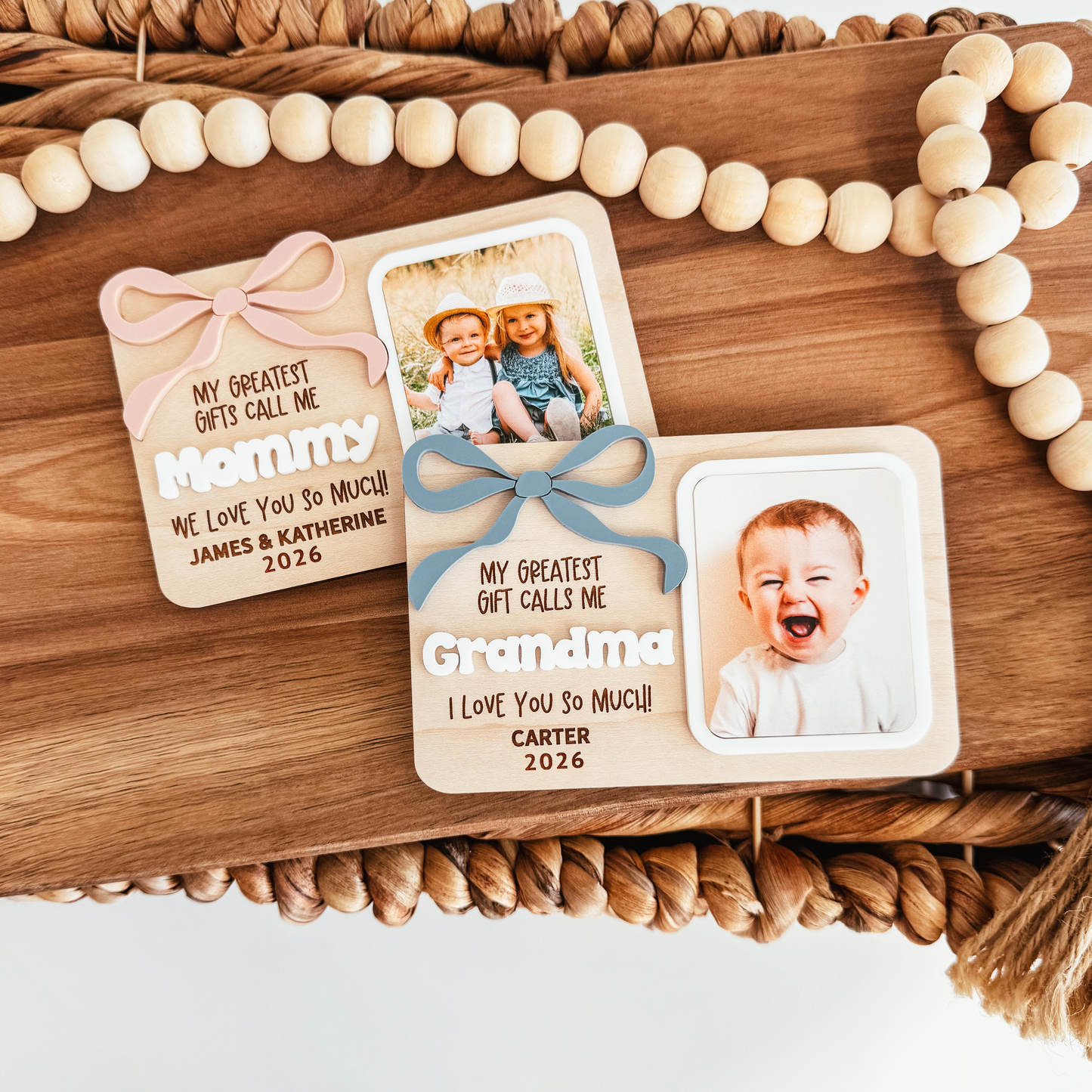 Greatest Gift Bow Photo Magnet