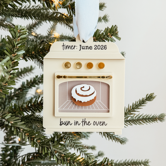 Bun In The Oven Christmas Ornament