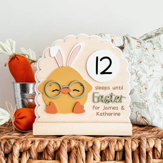 Countdown to Easter Sign