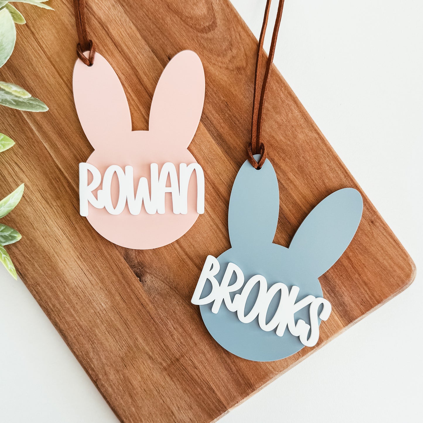 3D Acrylic Bunny Tag