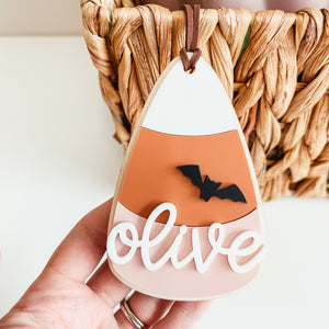 3D Candy Corn Tag