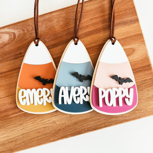 3D Candy Corn Tag