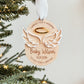 Carried For a Moment 3D Wooden Christmas Ornament