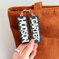 Checkered Bar Bag Tag