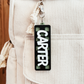 Checkered Bar Bag Tag