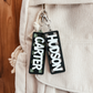 Checkered Bar Bag Tag