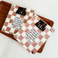 Acrylic Pattern Sticky Note Holder